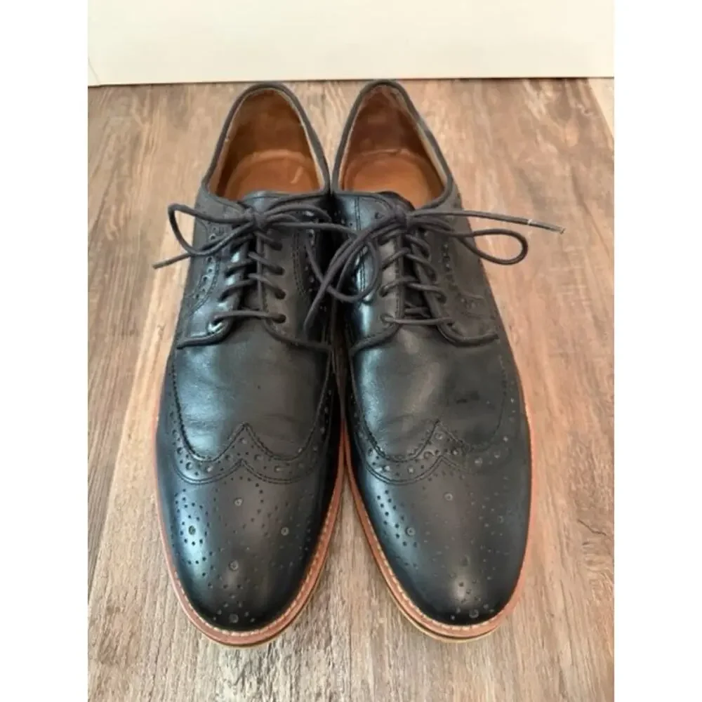 Johnston & Murphy Men’s Wingtip Dress Shoes 20-2231 Size 10M EUC